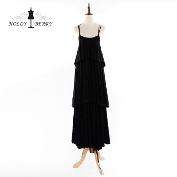 New Stylish 100%Cotton Floor-length Casual Evening Dresses